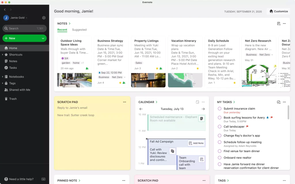 evernote review and free trail