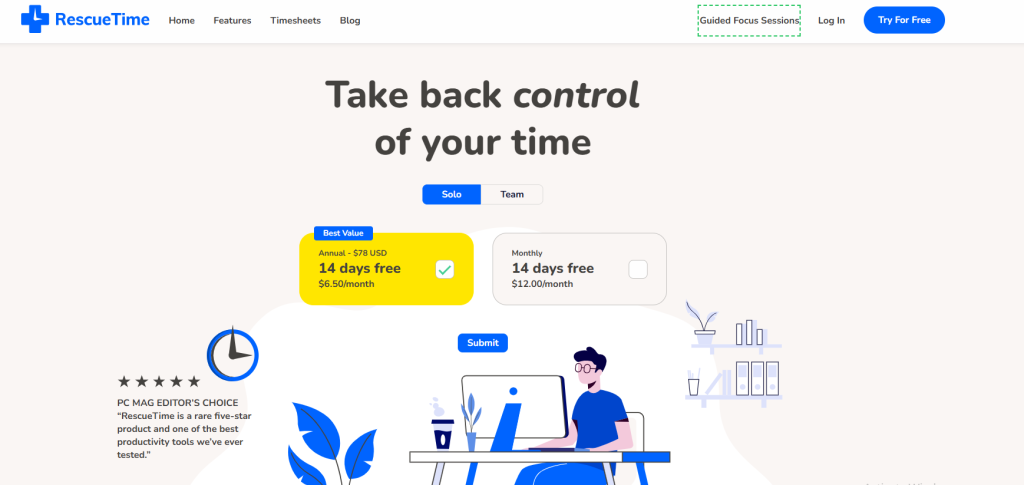 rescuetime overview and review